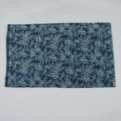 By The Yard Indian Hand Block Indigo Print Pure Cotton Running Craft Blue Fabric