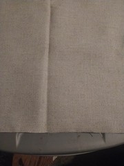 Flax Natural Color Heavier Burlap Jute Fabric 36″ X 34″