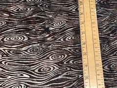 By 1/2 Yd Bali Batiks Cotton Quilt Store Fabric Wood Grain Dark Brown