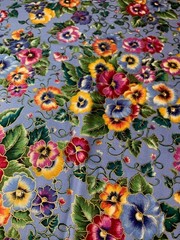 Floral Cotton Fabric Fat Quarter 18×22″ Faye Burgos Marcus Brothers Textiles