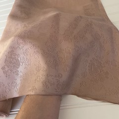 SILK PEACH CREAM FABRIC 10 Yards x 22 Inches Wide or 360 Inches x 22 Wide