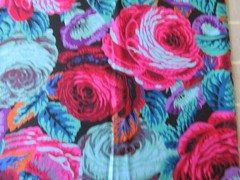 PHILIP JACOBS GLORY ROSE BLACK PJ21 17” X WOF original issue