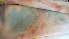 PASTEL FABRIC BLEND-IN COLORS Thin Chiffon 5-6 YARDS One piece