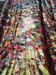 Hoffman Spectrum “ Into The Meadow “ 2021 Digital Print S#T4924 Fabric 1 Yd X 44