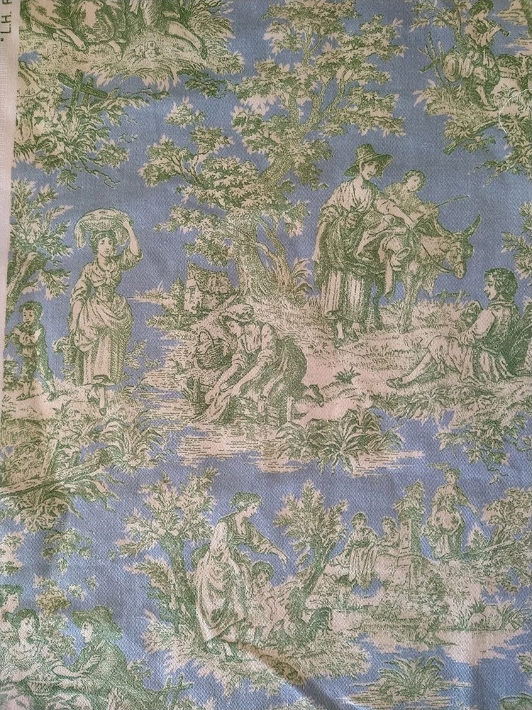 REMNANT Waverly L.H. Rustic Life Lauren Hancock Cotton Home Dec Fabric 13″ x 10″