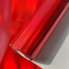 11.8″X53″ Holographic Faux Leather Fabric, Mirror Reflective Vinyl for DIY Hair