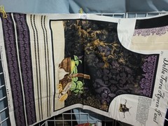 1 Panel “Della Terra” Cotton Apron Fabric