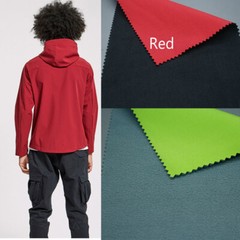 Stretch Polar Fleece Softshell Fabric Cloth Double Face Hiking Pant Coat Costume