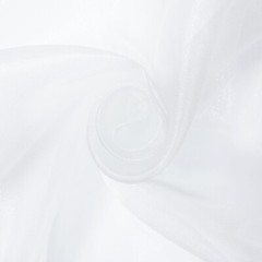 Princess Polyester Bridal Shimmer Organza 60 Inch Lightweight Sheer Fabric