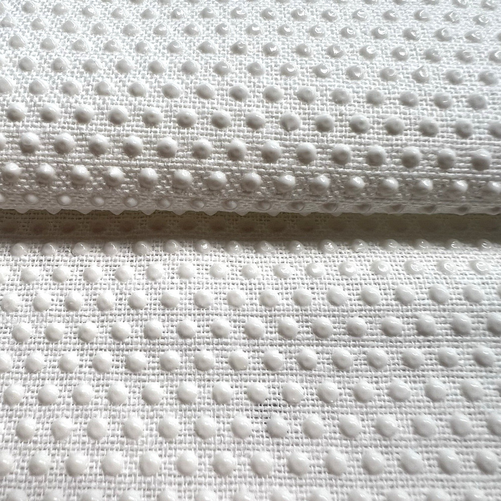 Anti Skid Non Slip Rubber Dots Fabric Sole Shoes Rug Spacer Lot of 3 Yards $15
