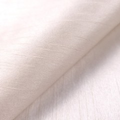 15 YARD LOT IVORY FAUX SILK POLY DUPIONI FABRIC 58″ IRRIDESCENT SLUB FABRIC