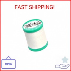 Coats Dual Duty Plus Button & Carpet Thread 50yd – White