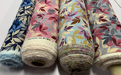 LEAFY – JAPAN DESIGN By TOKAI SENKO 100% COTTON FABRIC : 150CM WIDE : #CEC01