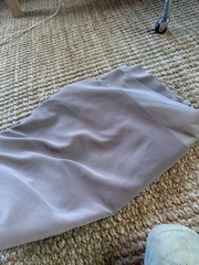 Taupe Velvet Drapery Upholstery 20 oz Fabric 3 Yards 54” Wide Polyester