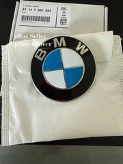 Used Genuine BMW G01 G05 X3 X4 X5 Hood Trunk 82mm Emblem Badge 51-14-7-463-684