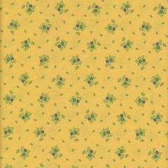 Marcus Fabrics Sheryl Johnson 1800s Civil War Repro Woof & Warp Yellow Green FQ