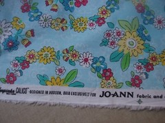 Cotton Fabric Flower circle 43″ X 36″ By Jo Ann No:228