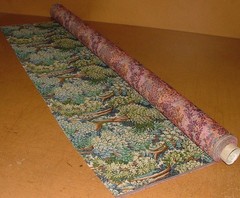 Tapestry Curtain Upholstery Fabric Woodland Forest Tree Cushion 15 Metre Roll