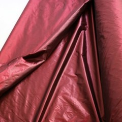By Yard Shiny Down Proof Material Fabric Shading Blue Burgundy Nylon Textiles