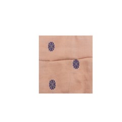 Vintage Pink 100% Pure Silk Handwoven Sari Remnant 5YD Craft Fabric Silk Scrap