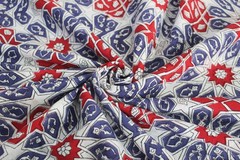 Indian Multi Floral Printed Dressmaking, Sewing, Running, Crafts Fabric 3 Yards