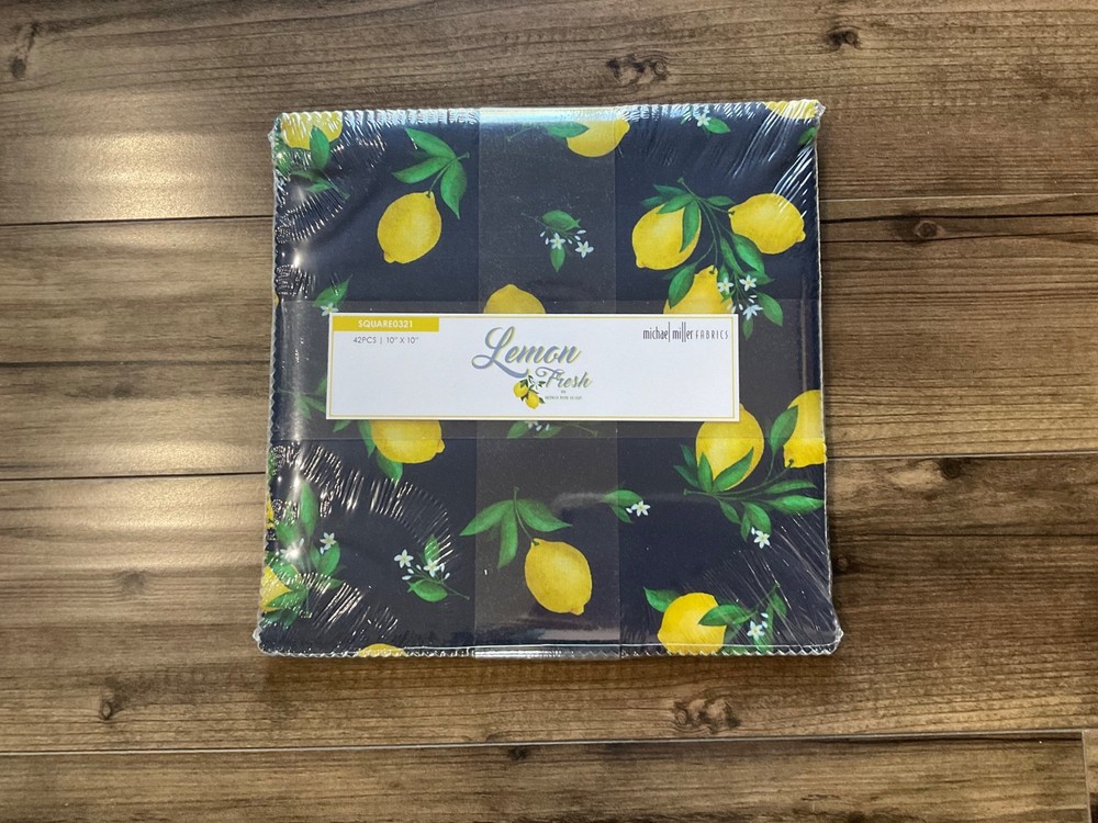 New Fabric, Lemon Fresh Layer Cake, still in packaging