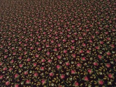 Lot Vintage Calico Fabric Remnants Peter Pan Floral Fabric Remnants