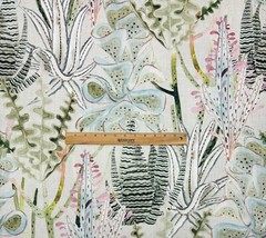 BALLARD DESIGNS FREYA MULTI TROPICAL SEA FLORAL MULTIUSE FABRIC BY YARD 54″W