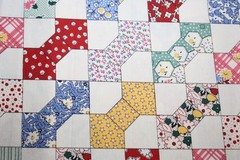 Vtg Marcus Bros Judie Rothermel “Annie” BOWTIE Cheater Repro Cotton BTY RARE