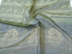 Lot of 6 Fabric Pieces Remnants Scarf Apparel Dresses Crafts Boho Mid Century