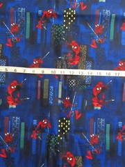 1 yd 100% Cotton Fabric 2004 Marvel “Spiderman” by Spring Ind.