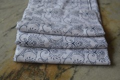 New Floral Print 4 Yard Fabric 100% Cotton NO TARRIF CHARGES 100%✅ ZK_39