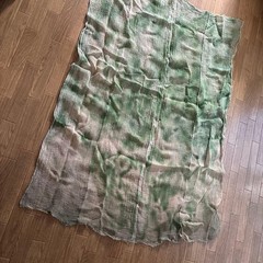 Generic Mosquito Net Fabric Scraps 3 Sheets Craft Remnant Vintage Cloth