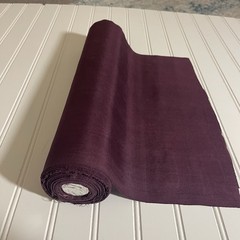 SILK Purple Redish FABRIC 10 Yards x 14.5 Inches Wide or 360 Inches x 14.5 Wide