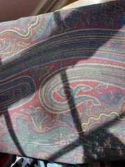 Vintage Ralph Lauren Paisley Fabric 52″ x 3 Yards