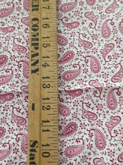 3 Yds Lot Marcus Cotton Quilt Fabrics Faye Burgos Gallery in the Red and Blue