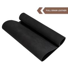 Shkira 12”X24” Tooling Leather Square – 2.0MM Black Sheets for Full,