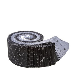 Jelly Roll 2.5″ Strips 40pc Riley Blake “Blackout” Black And Gray