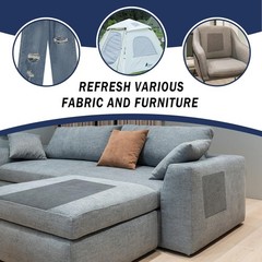 Lifenion Fabric Repair Patch, Self Adhesive 17X158 Inch, Canvas White