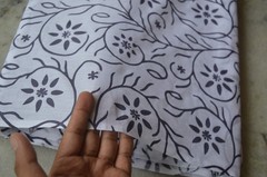 Pink City Hand Print 10 Yard 100% Cotton Fabric NO TARRIF CHARGES 100% ✅ZK-28*