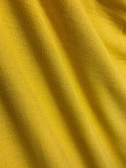 Mustard Yellow Super Soft Linen & Rayon Blend Fabric