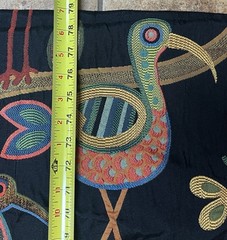 Swavelle Millcreek CRAZY OL BIRD Fabric Tapestry Upholstery Heavy 4 Yards +