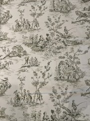 A Waverly Bonded Fabric *Four Seasons* 48 X 42”wide ~Toile Registered # 6161844