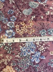 Cranston Print Works USA 45” wide purple lavender blue flowers 2.5 yards