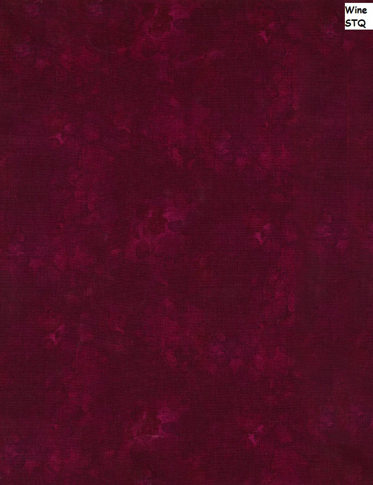 Solid-ish Tone on Tone cotton fabric BTY Timeless Treasures WINE Tonal