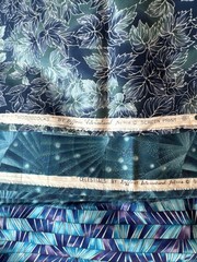 Hoffman International Fabrics 2.5 Yard Blue Bundle Lot