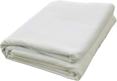 5 Yards 100% Cotton Bleached Muslin Fabric – Smooth Finish Ideal for Crafting