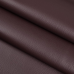 Faux Leather 0.7Mm Upholstery Fabric by the Yard 55X36 Inch Coffee | PU Waterpro