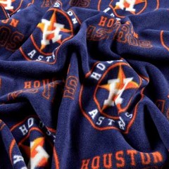 MLB Houston Astros 6683-B Fleece Fabric by the Yard
