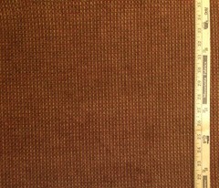 RICHLOOM PECAN BRANDY RED BROWN CHENILLE HEAVY MULITUSE FABRIC BY THE YARD 54″W
